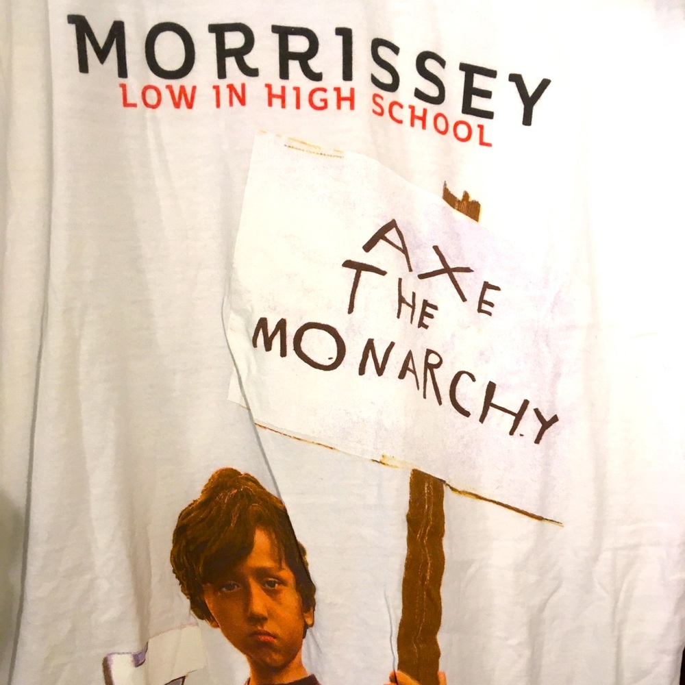 Morrissey Official “Low in High school” T-shirt